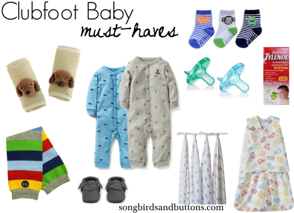 Clubfoot Baby Must Haves Kendall Rayburn