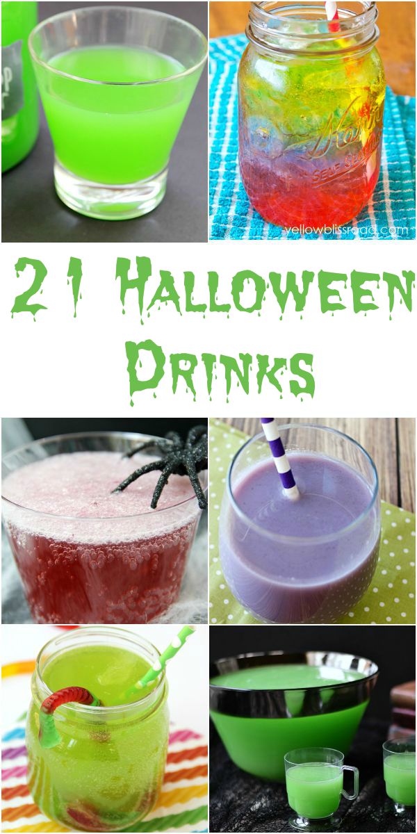 21 Halloween Drink Recipes! - Kendall Rayburn