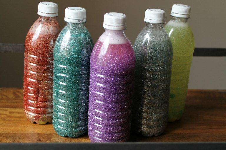 Sensory Glitter Bottles