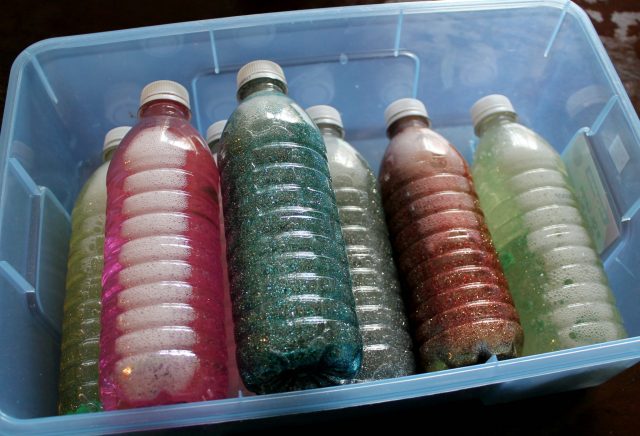 Sensory Glitter Bottles