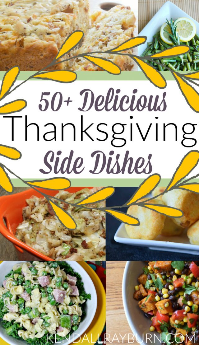 50 Thanksgiving Side Dishes - Make this your best Turkey Day, ever!