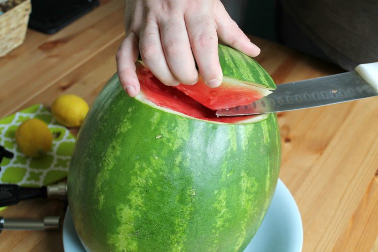 Mint Watermelon Lemonade Cocktail